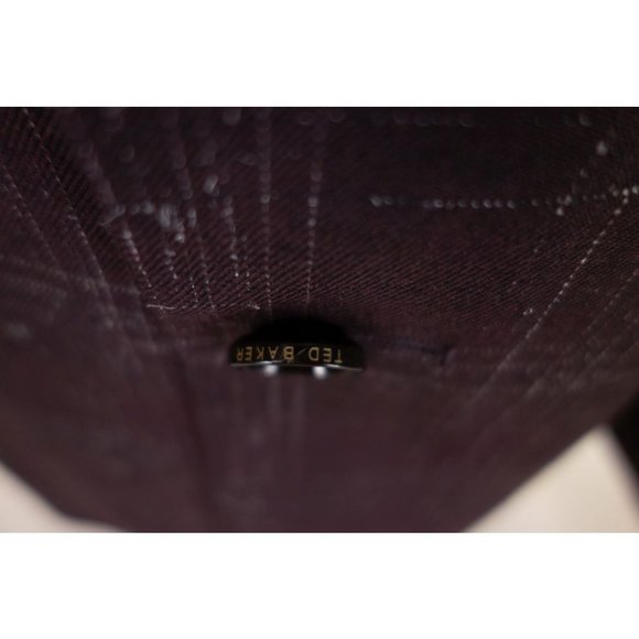 TED BAKER New Brown Checked Wool Suit Jacket $485 - Picture 11 of 11